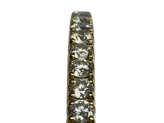 Bracelet rivière or jaune diamants sold by 58 Facettes product image thumbnail 4