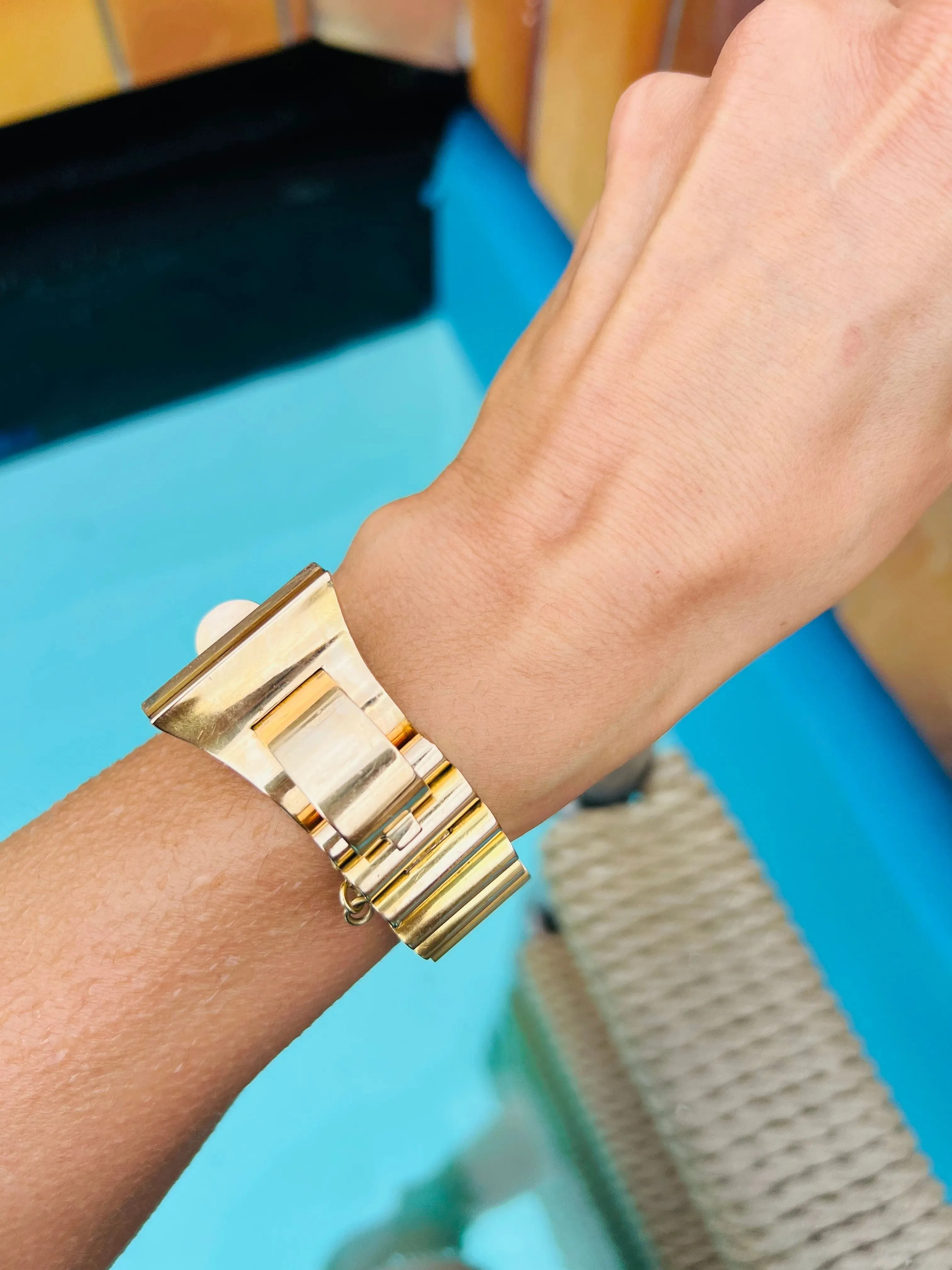 Bracelet Tank 1950 Or jaune sold by 58 Facettes product image thumbnail 2