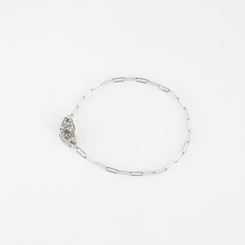 DINH VAN - Bracelet menottes Diamants sold by 58 Facettes