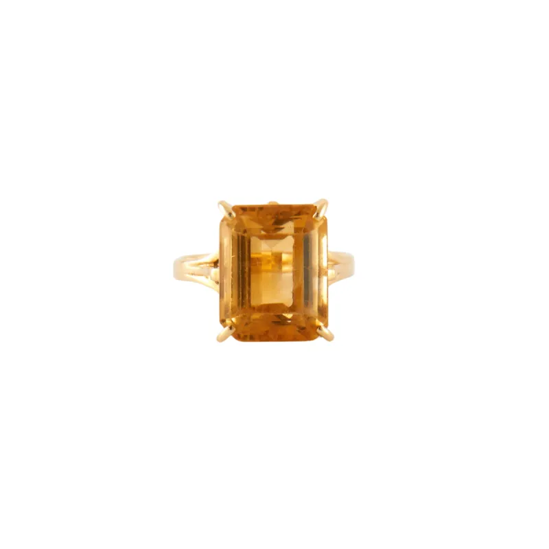 Bague citrine sold by 58 Facettes