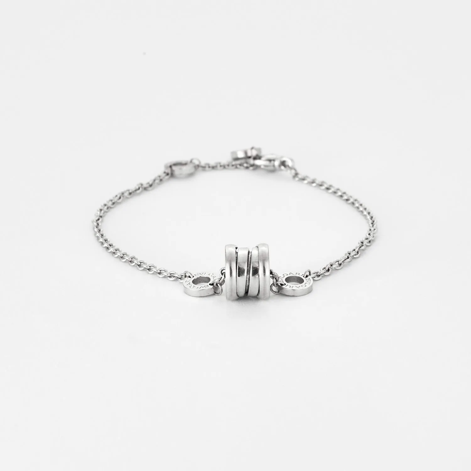 BULGARI - B ZERO - Bracelet maille forçat or gris sold by 58 Facettes product image thumbnail 4