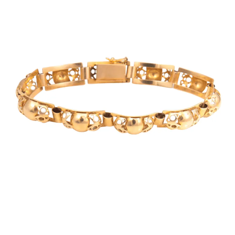 Bracelet Tank, Or Jaune sold by 58 Facettes