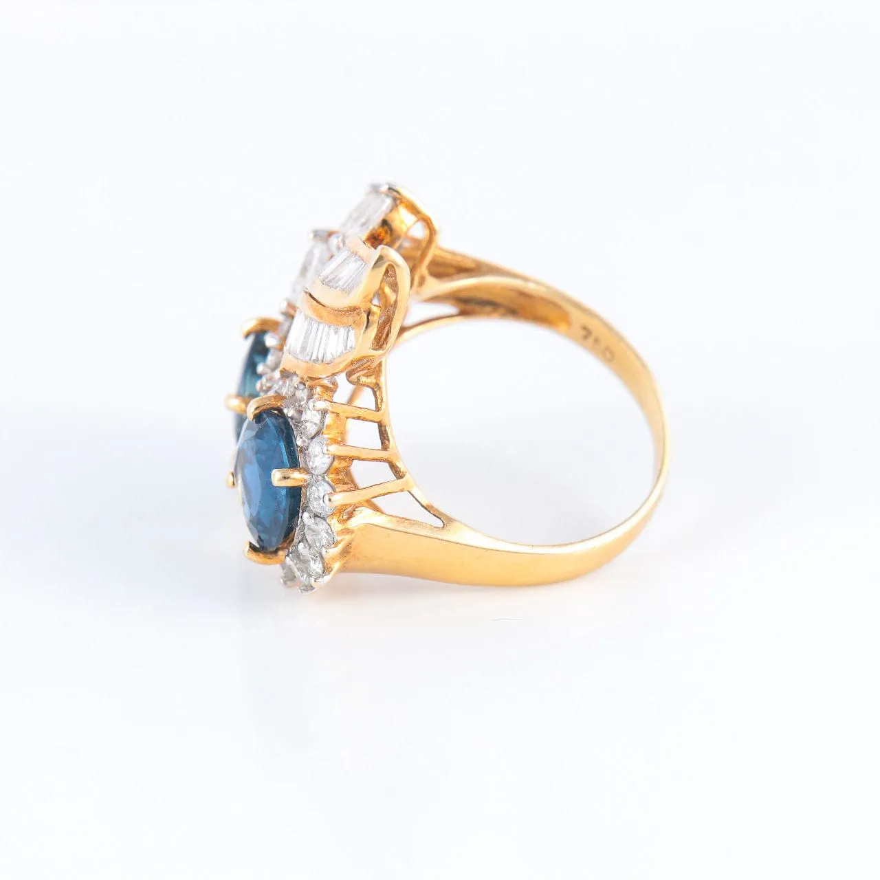 Bague Toi & Moi, Saphirs Diamants sold by 58 Facettes product image thumbnail 5