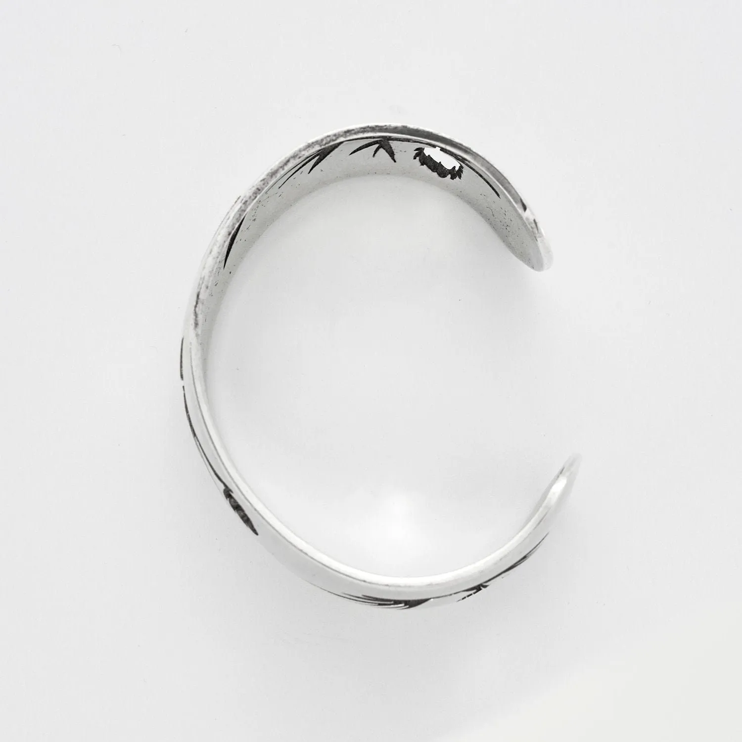 Hermès - Bracelet manchette ouverte argent sold by 58 Facettes product image thumbnail 4