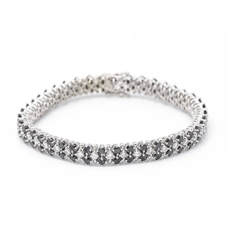Bracelet Nuit en Diamants et Or Blanc sold by 58 Facettes