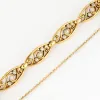 Bracelet filigrane or jaune et diamants sold by 58 Facettes