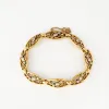 Bracelet filigrane or jaune et diamants sold by 58 Facettes