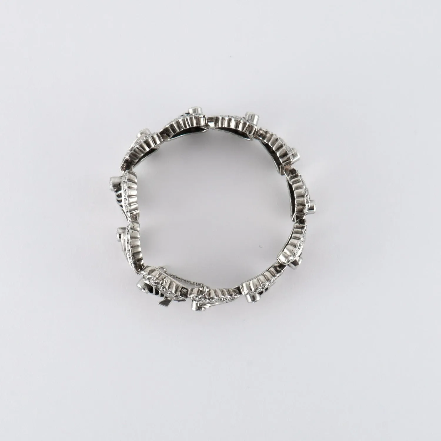 Bracelet Platine Or et Diamants sold by 58 Facettes product image thumbnail 4