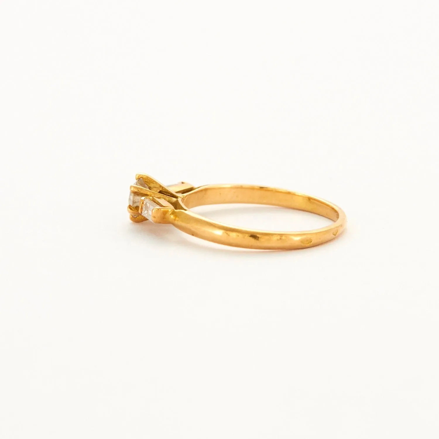 Bague Solitaire Or Jaune sold by 58 Facettes product image thumbnail 5
