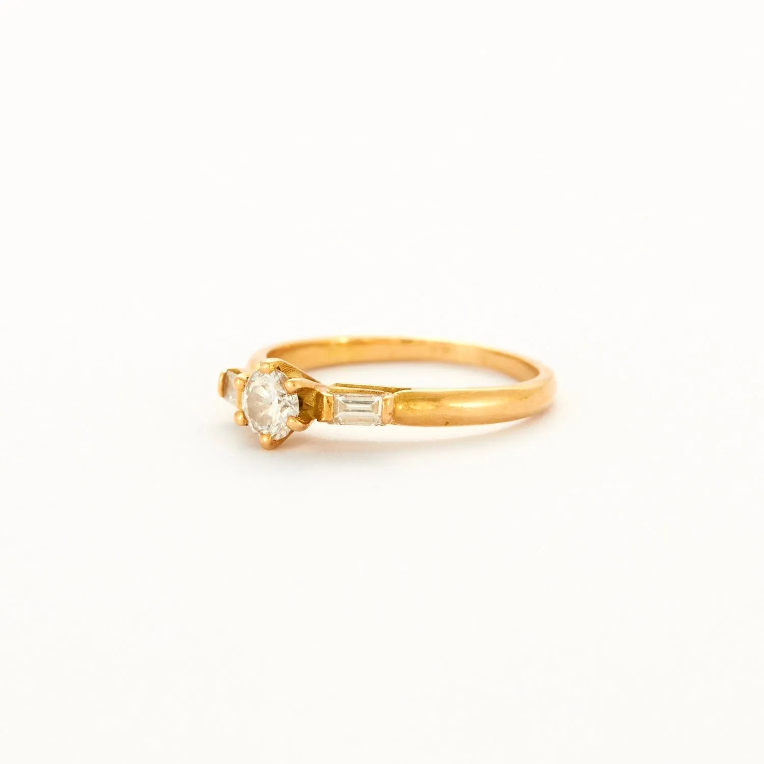 Bague Solitaire Or Jaune sold by 58 Facettes product image thumbnail 4