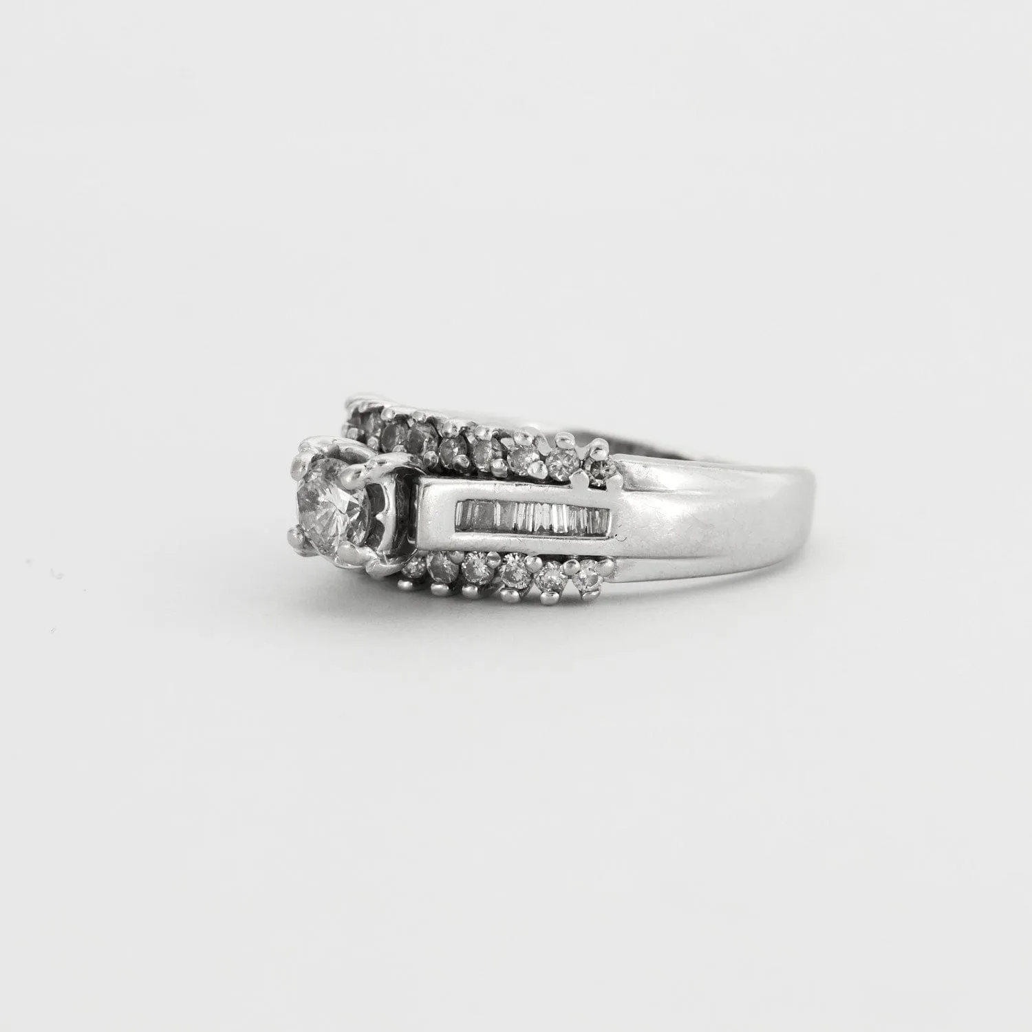 Bague Godrons Diamants sold by 58 Facettes product image thumbnail 3