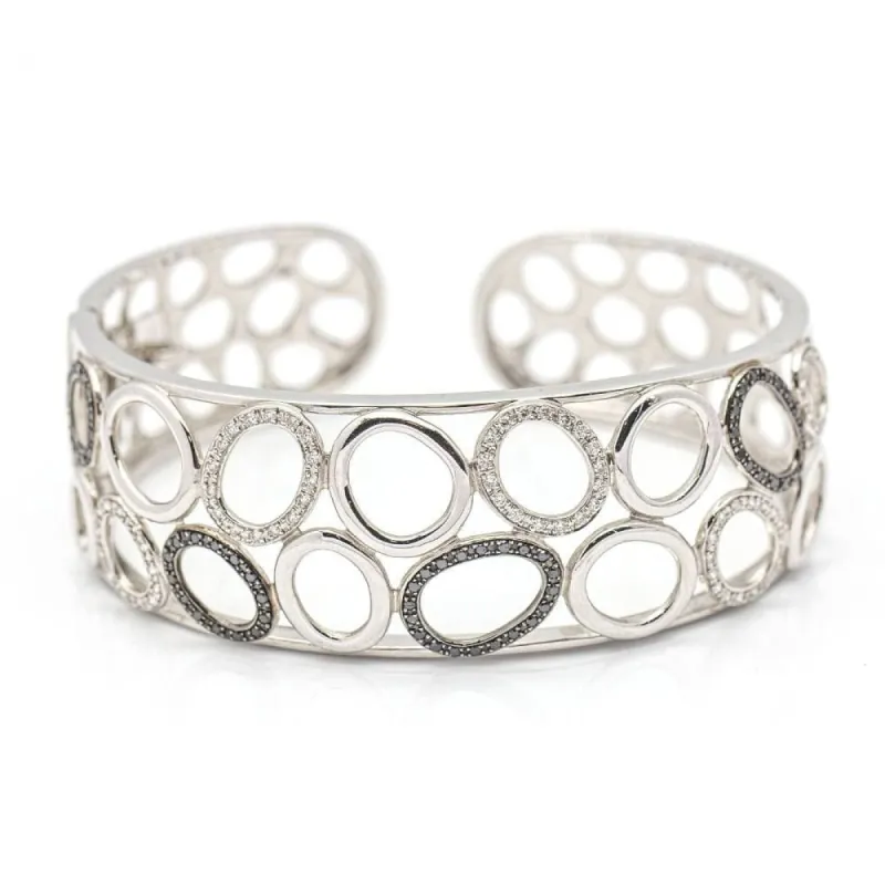 Bracelet Or blanc Diamants sold by 58 Facettes