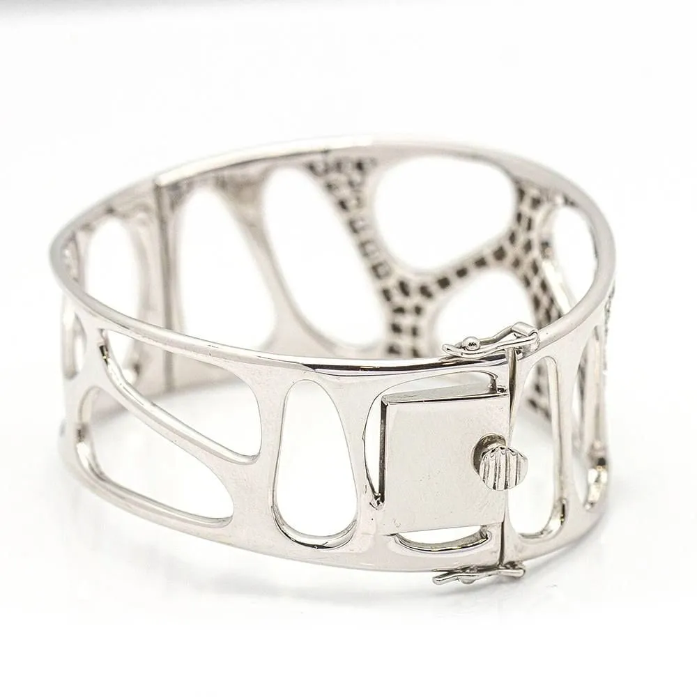 Bracelet Diamants Or blanc . sold by 58 Facettes product image thumbnail 4