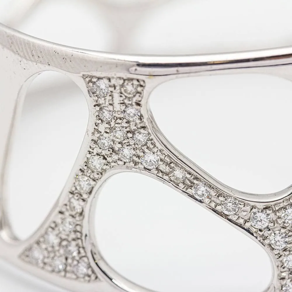 Bracelet Diamants Or blanc . sold by 58 Facettes product image thumbnail 5