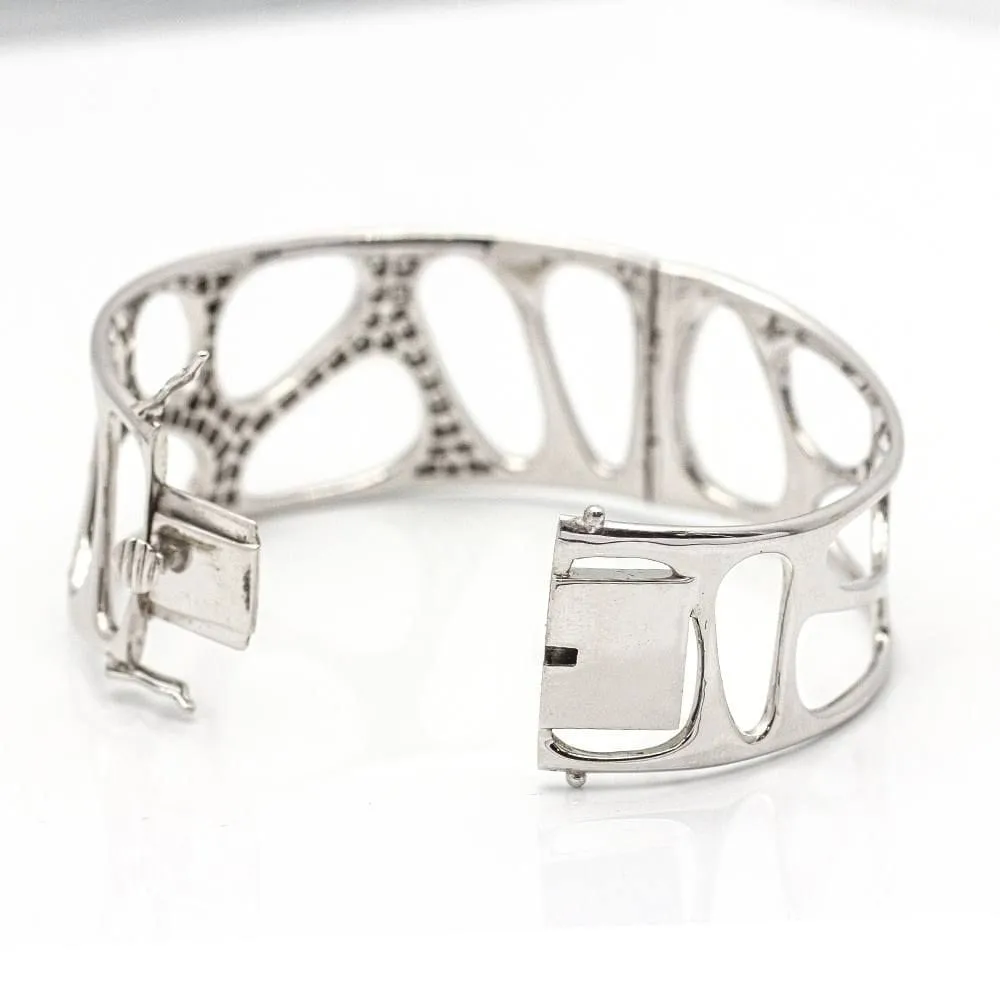 Bracelet Diamants Or blanc . sold by 58 Facettes product image thumbnail 2