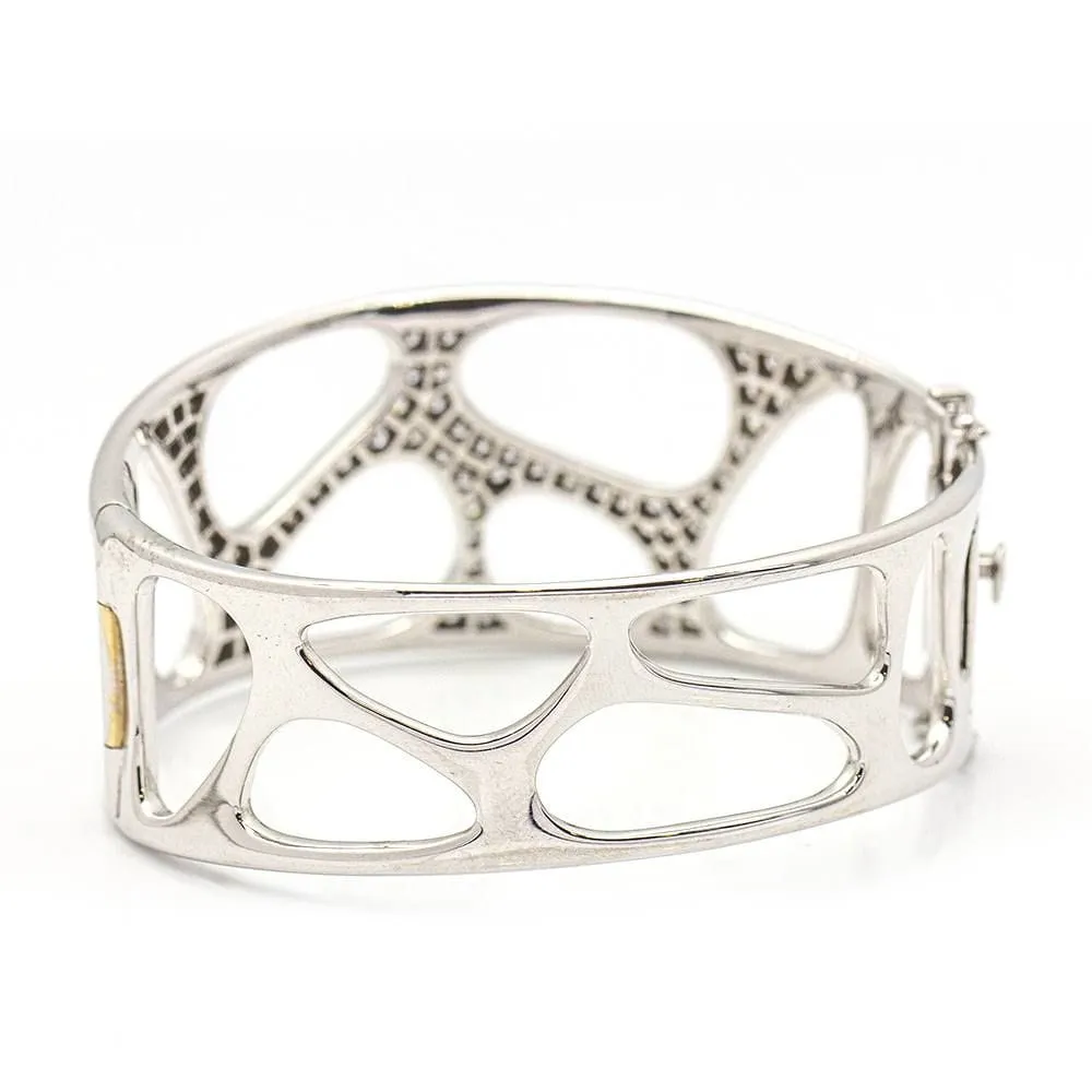 Bracelet Diamants Or blanc . sold by 58 Facettes product image thumbnail 3