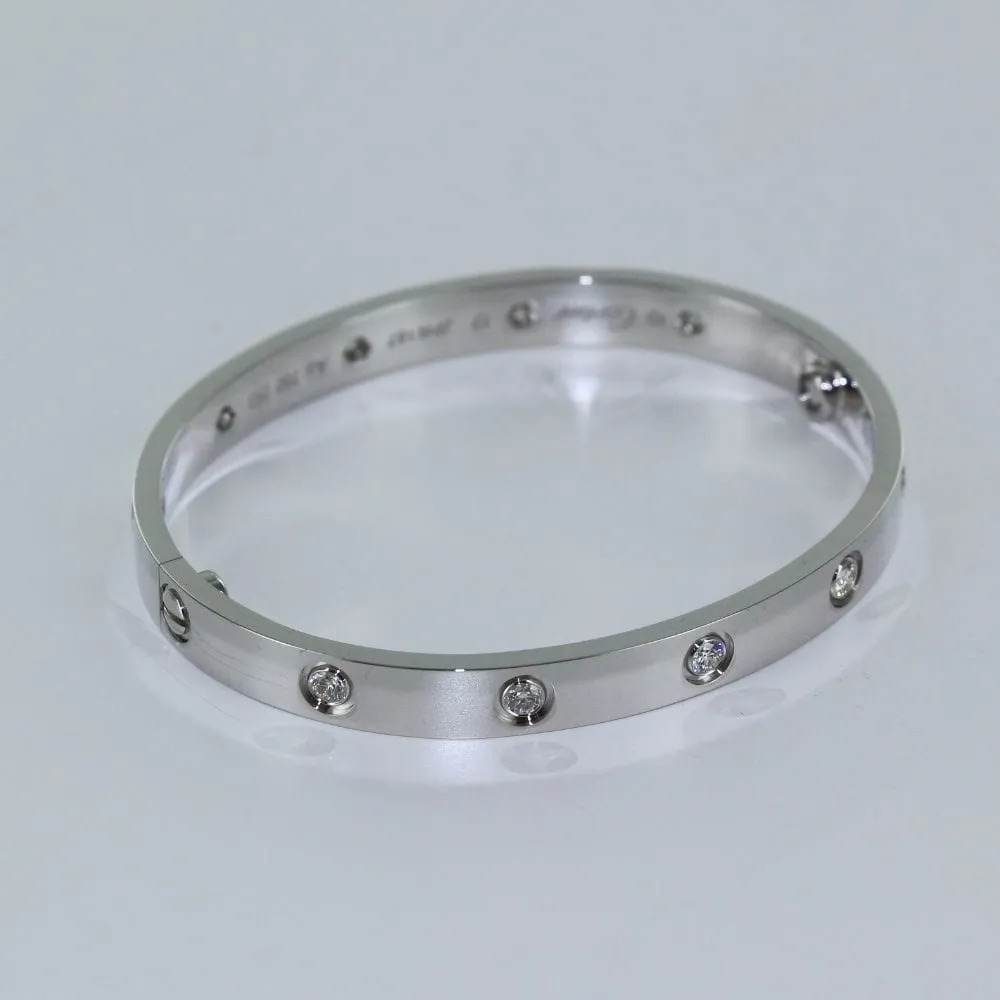 CARTIER - Bracelet Jonc "LOVE" Diamant sold by 58 Facettes product image thumbnail 2