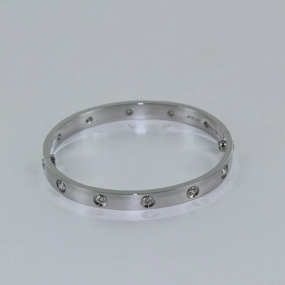 CARTIER - Bracelet Jonc "LOVE" Diamant sold by 58 Facettes product image thumbnail 3