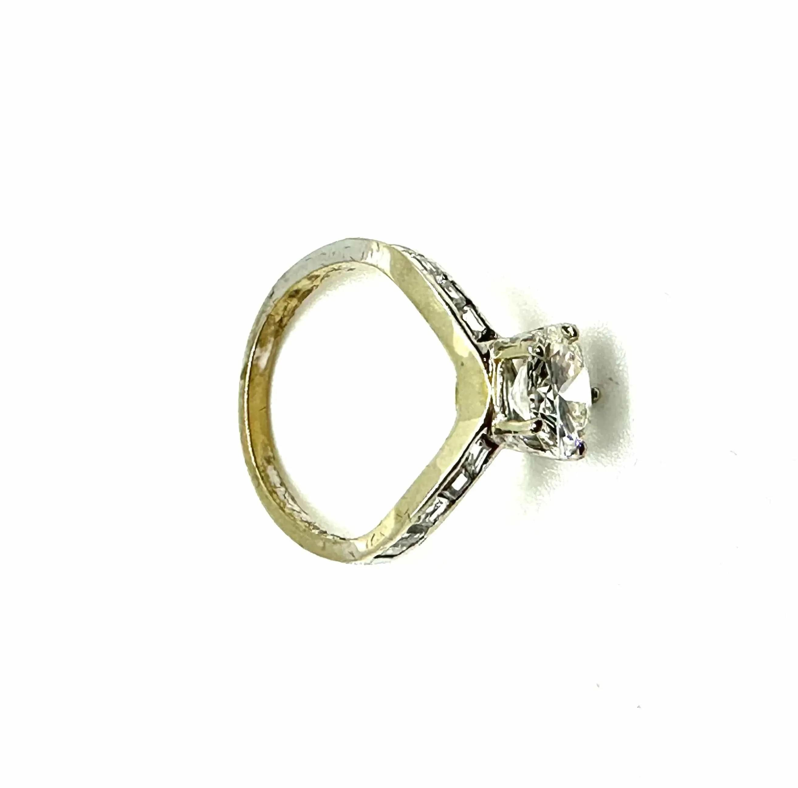 Bague de fiançailles étincelante avec - diamant ct. 1,73 sold by 58 Facettes product image thumbnail 2