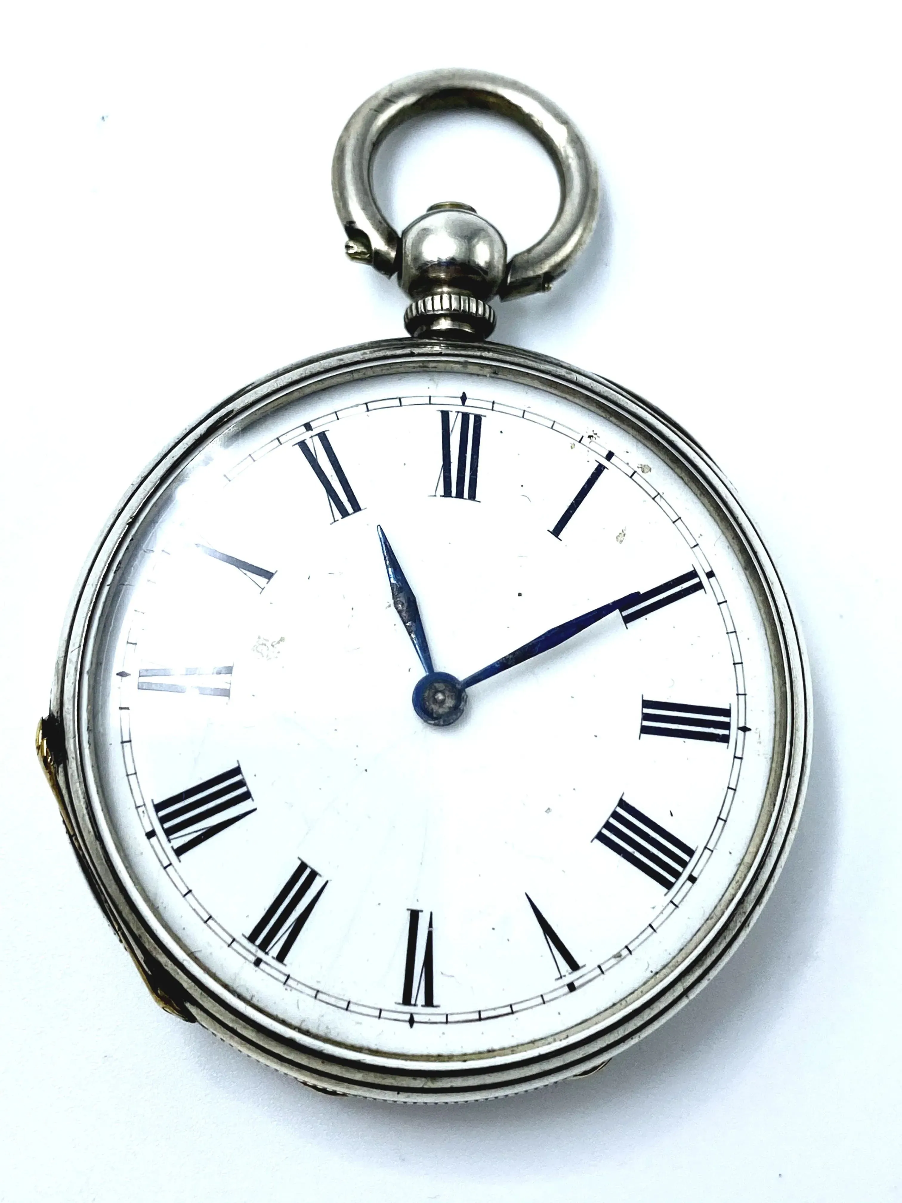 Silver watch sold by 58 Facettes