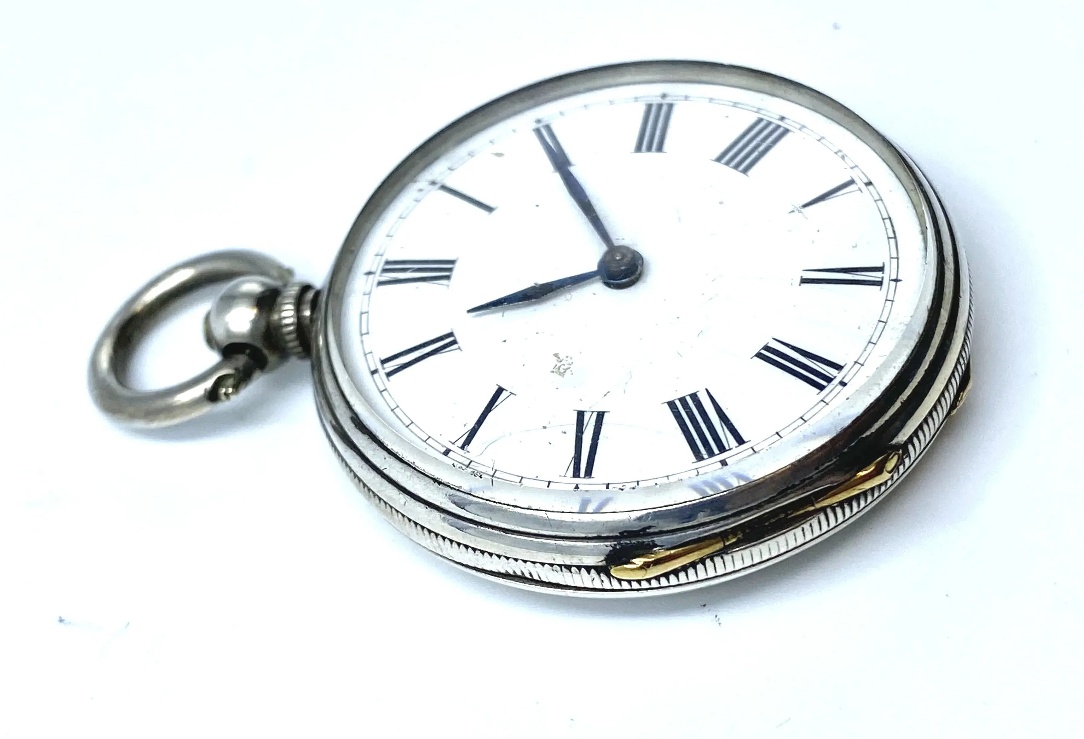 Silver watch sold by 58 Facettes product image thumbnail 2