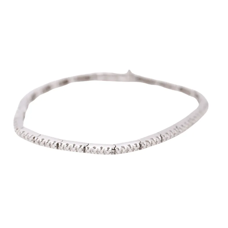 Bracelet rivière Or blanc Diamants sold by 58 Facettes