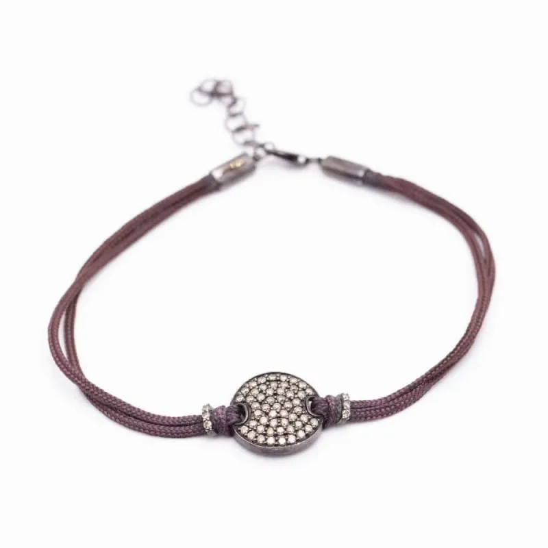 Bracelet Champagne Or Diamants sold by 58 Facettes