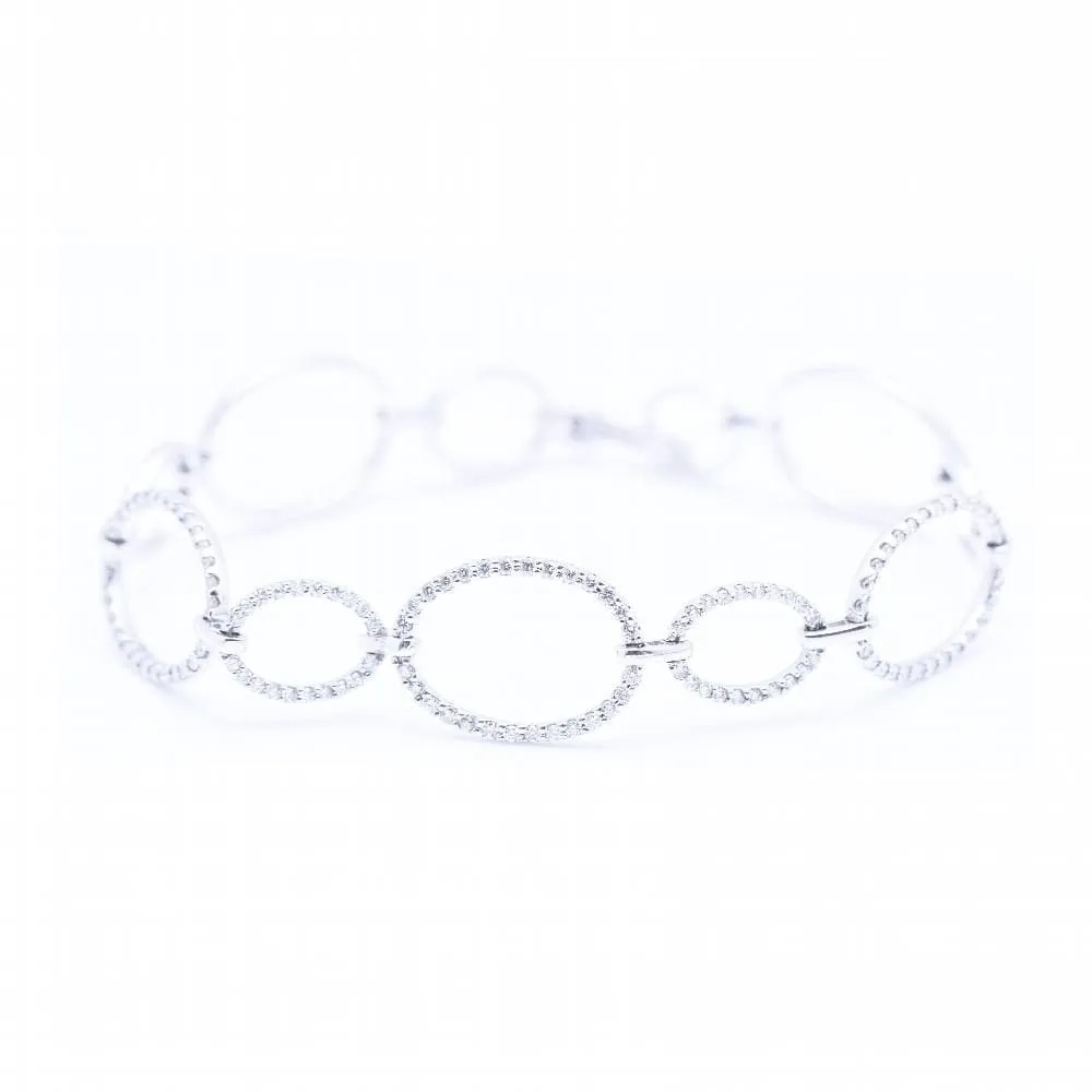 Bracelet Or Blanc Diamants sold by 58 Facettes product image thumbnail 3