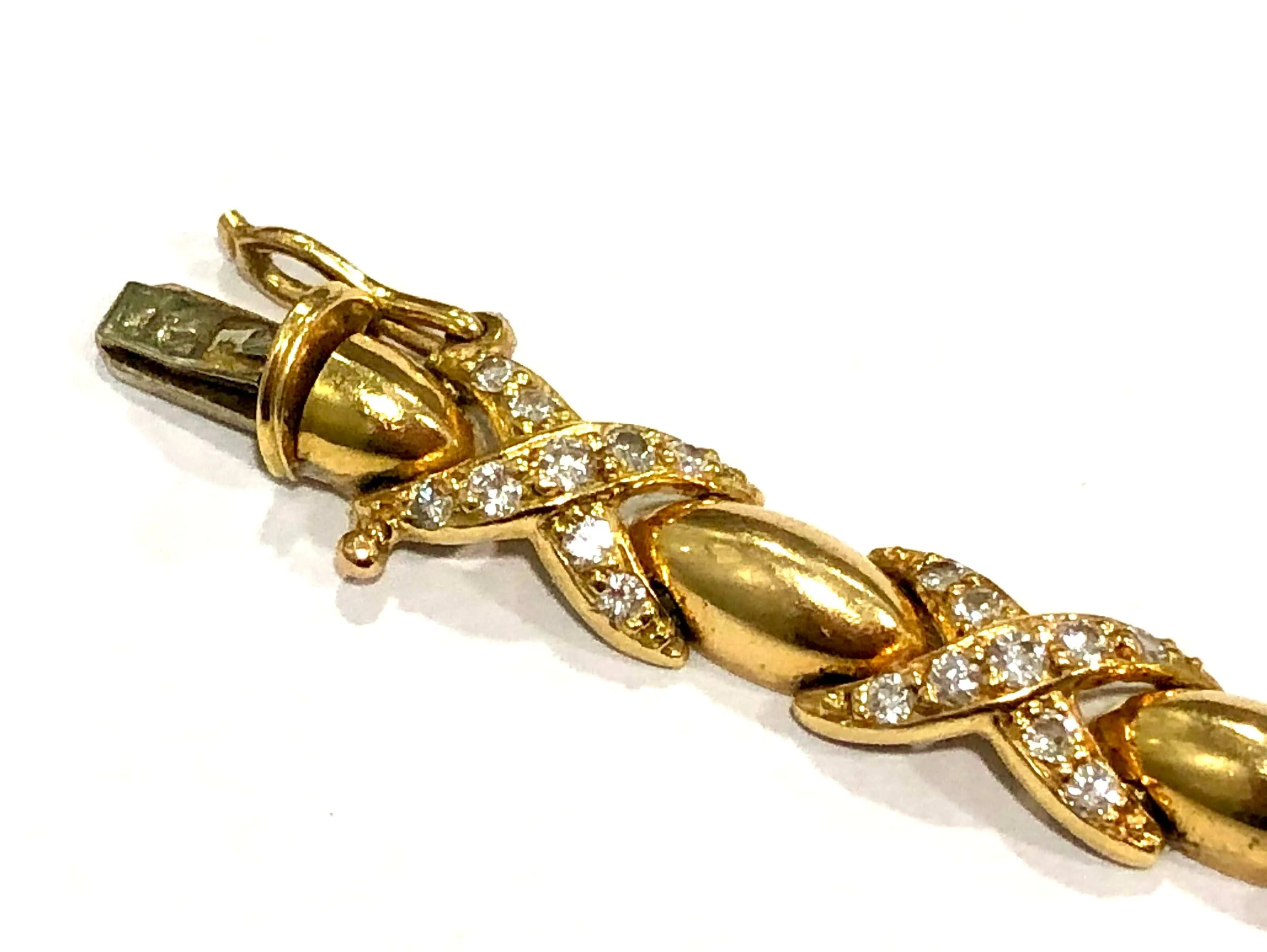 Bracelet Or jaune Diamants sold by 58 Facettes product image thumbnail 3