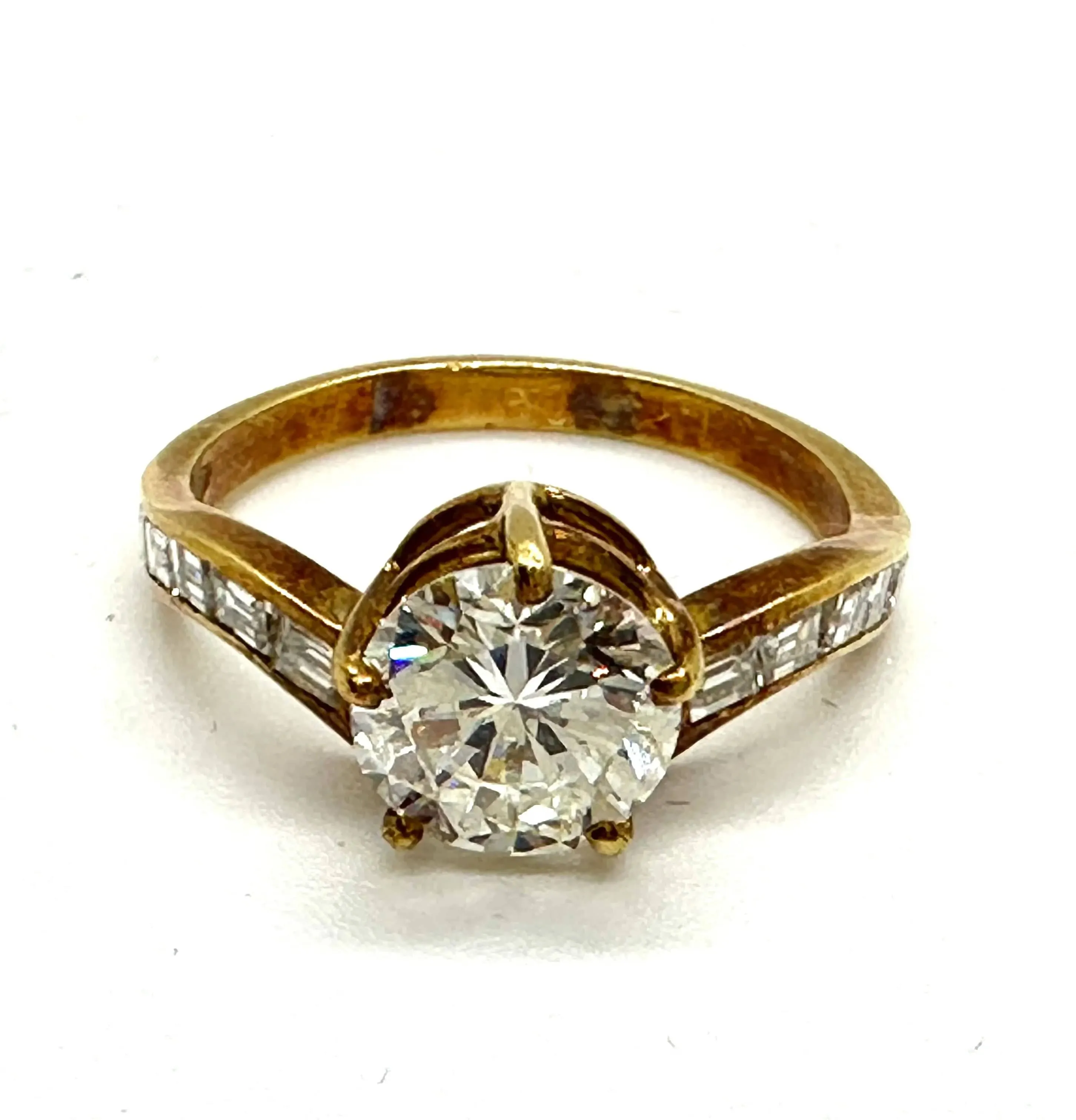 Bague Or jaune Diamant sold by 58 Facettes product image thumbnail 2