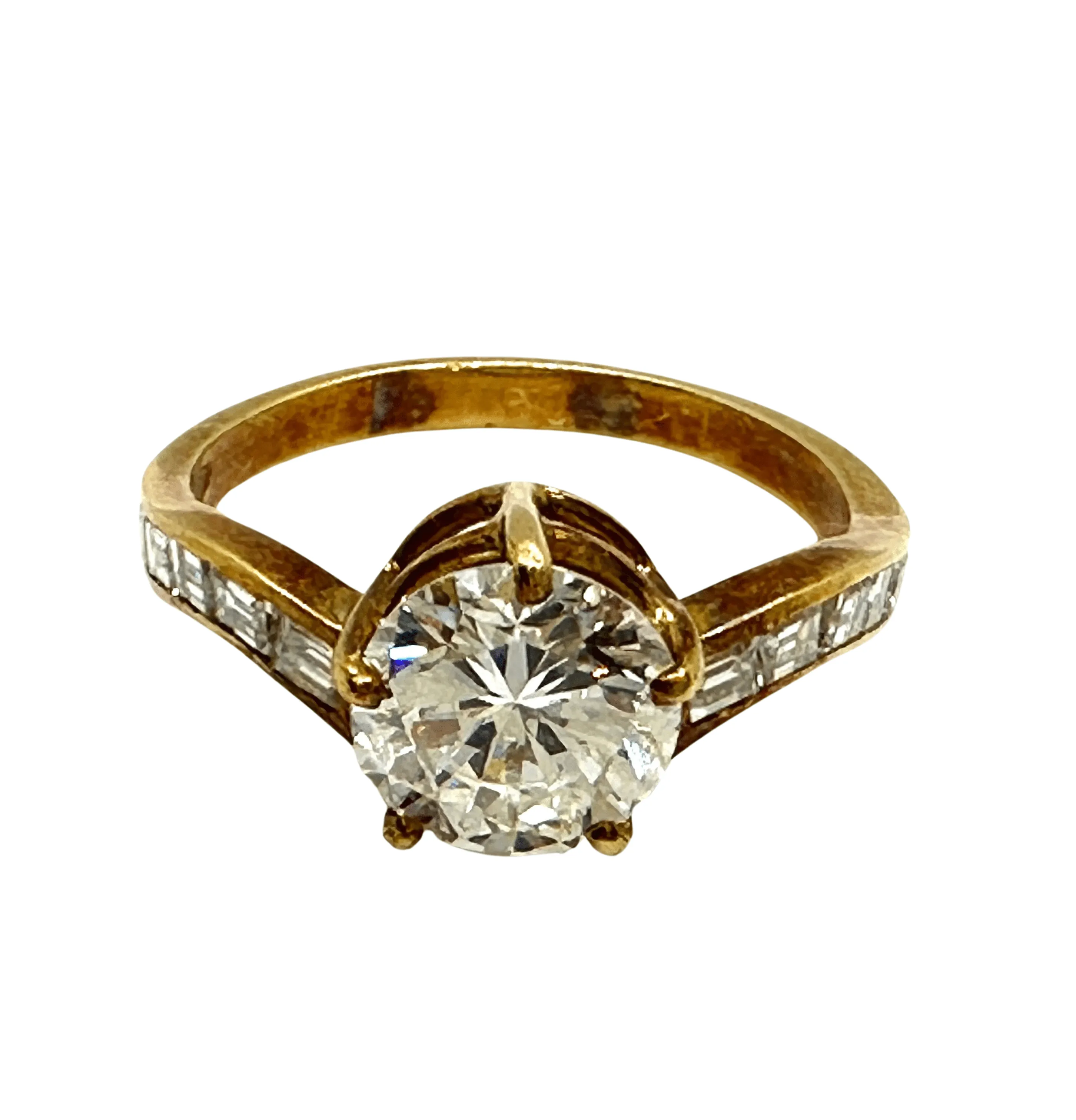 Bague Or jaune Diamant sold by 58 Facettes