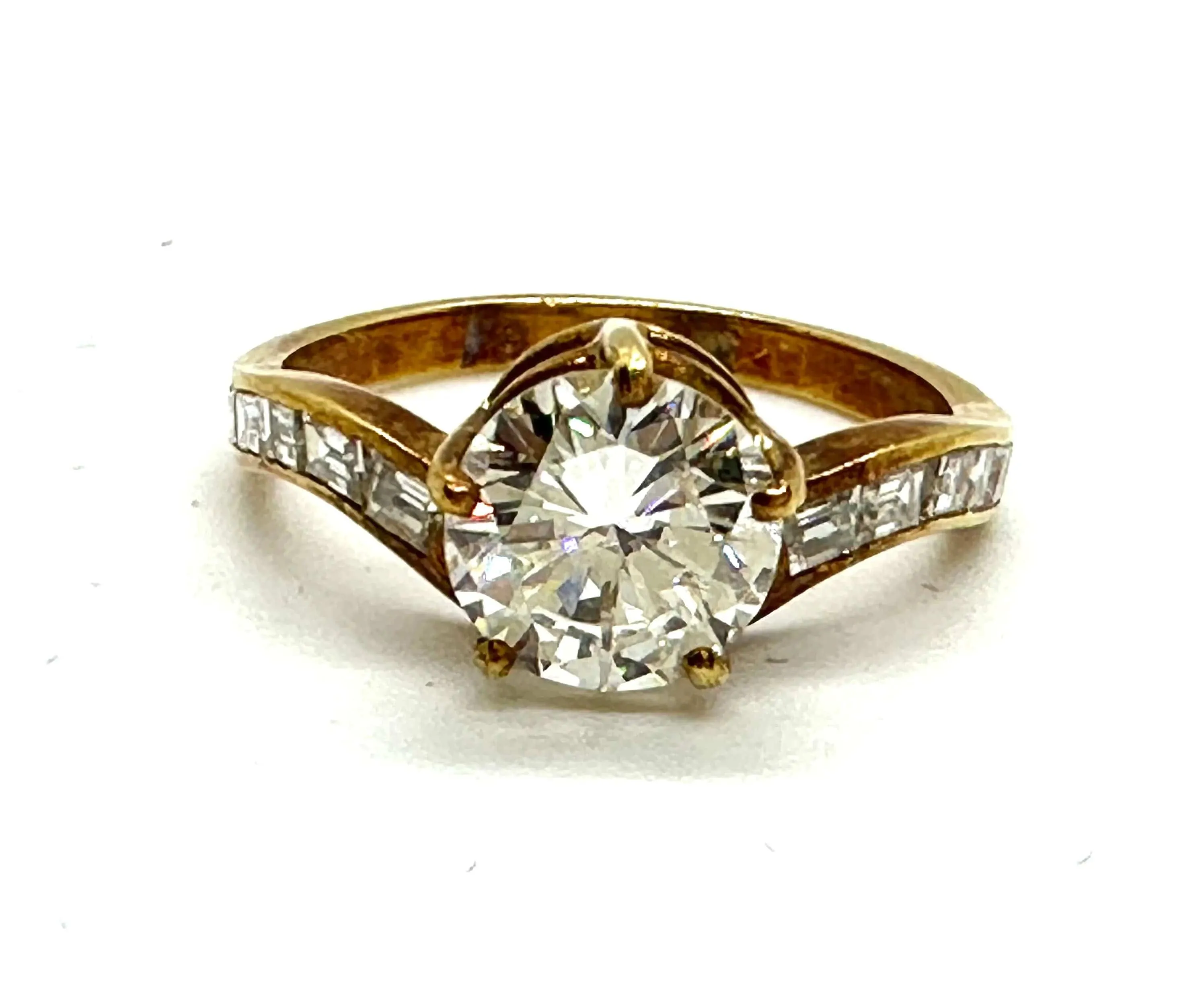 Bague Or jaune Diamant sold by 58 Facettes product image thumbnail 5