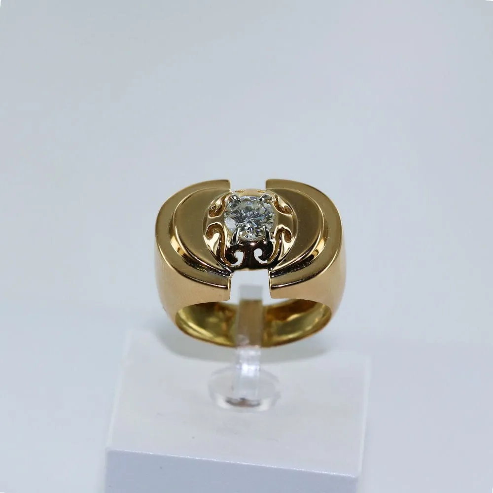 Bague tank diamant ancien sold by 58 Facettes product image thumbnail 4