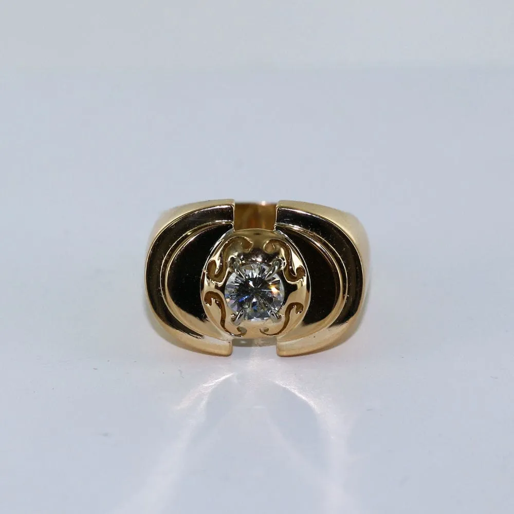 Bague tank diamant ancien sold by 58 Facettes product image thumbnail 5
