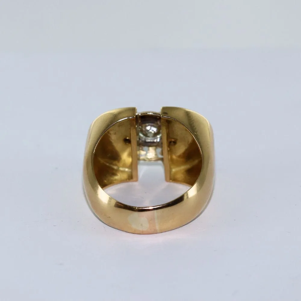 Bague tank diamant ancien sold by 58 Facettes product image thumbnail 3