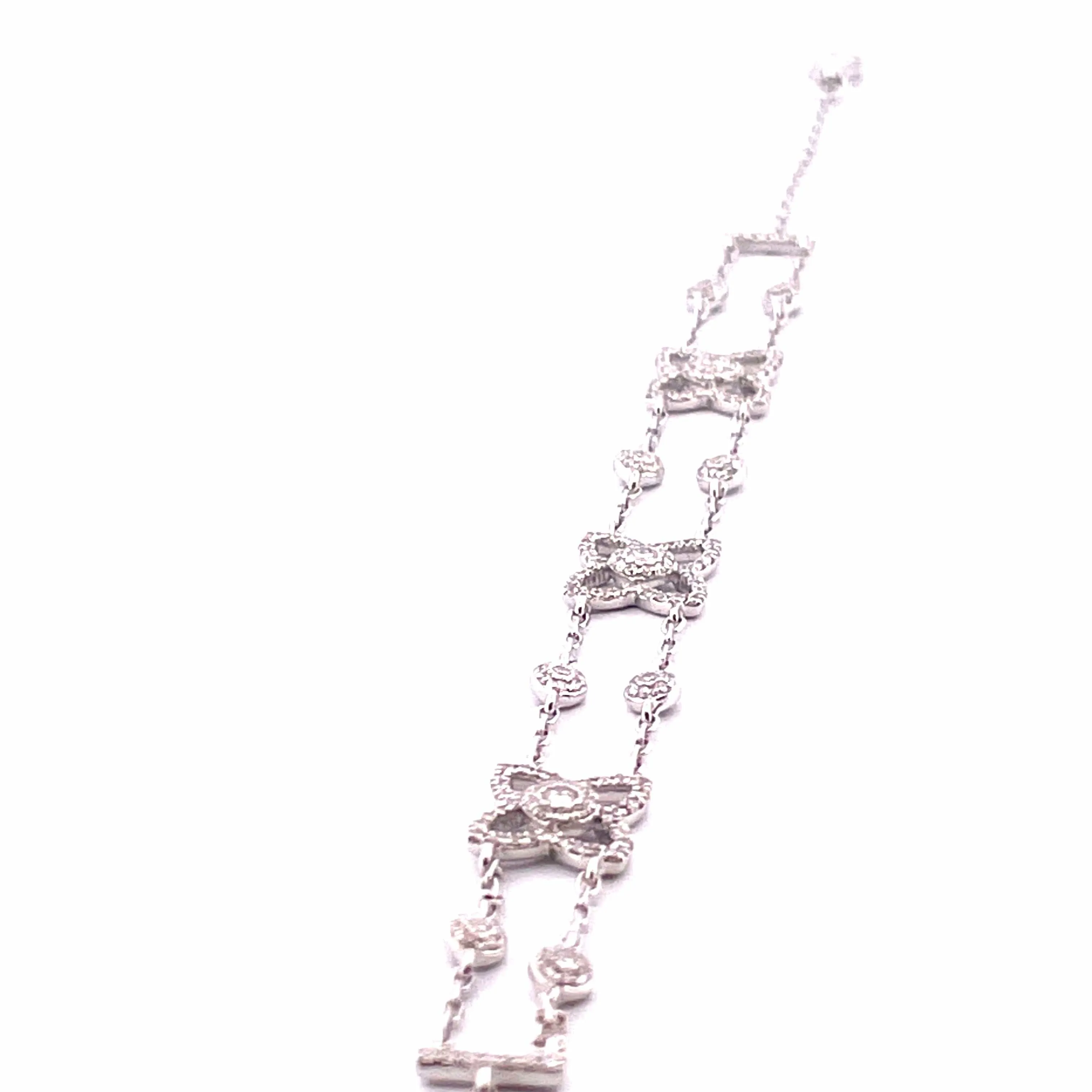 Bracelet or blanc diamants sold by 58 Facettes product image thumbnail 4