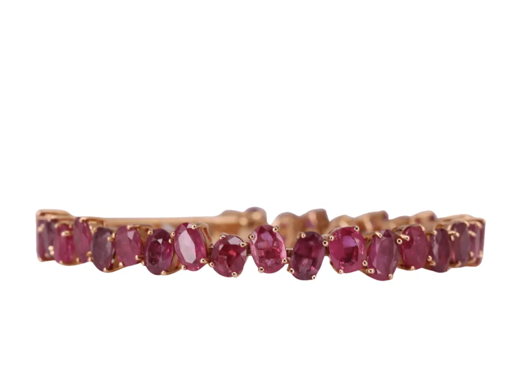 Bracelet Rubis Diamants sold by 58 Facettes