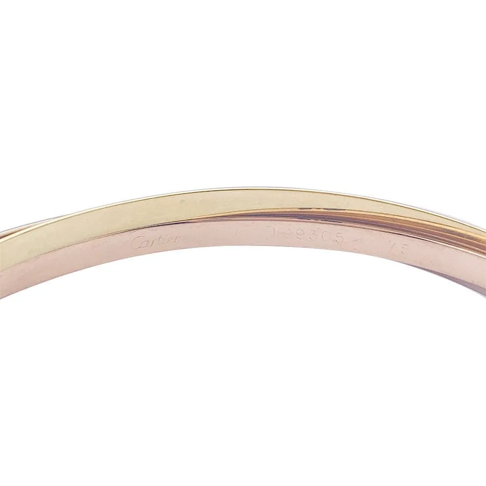 Bracelet Cartier, "Trinity", trois tons d'or. sold by 58 Facettes product image thumbnail 5