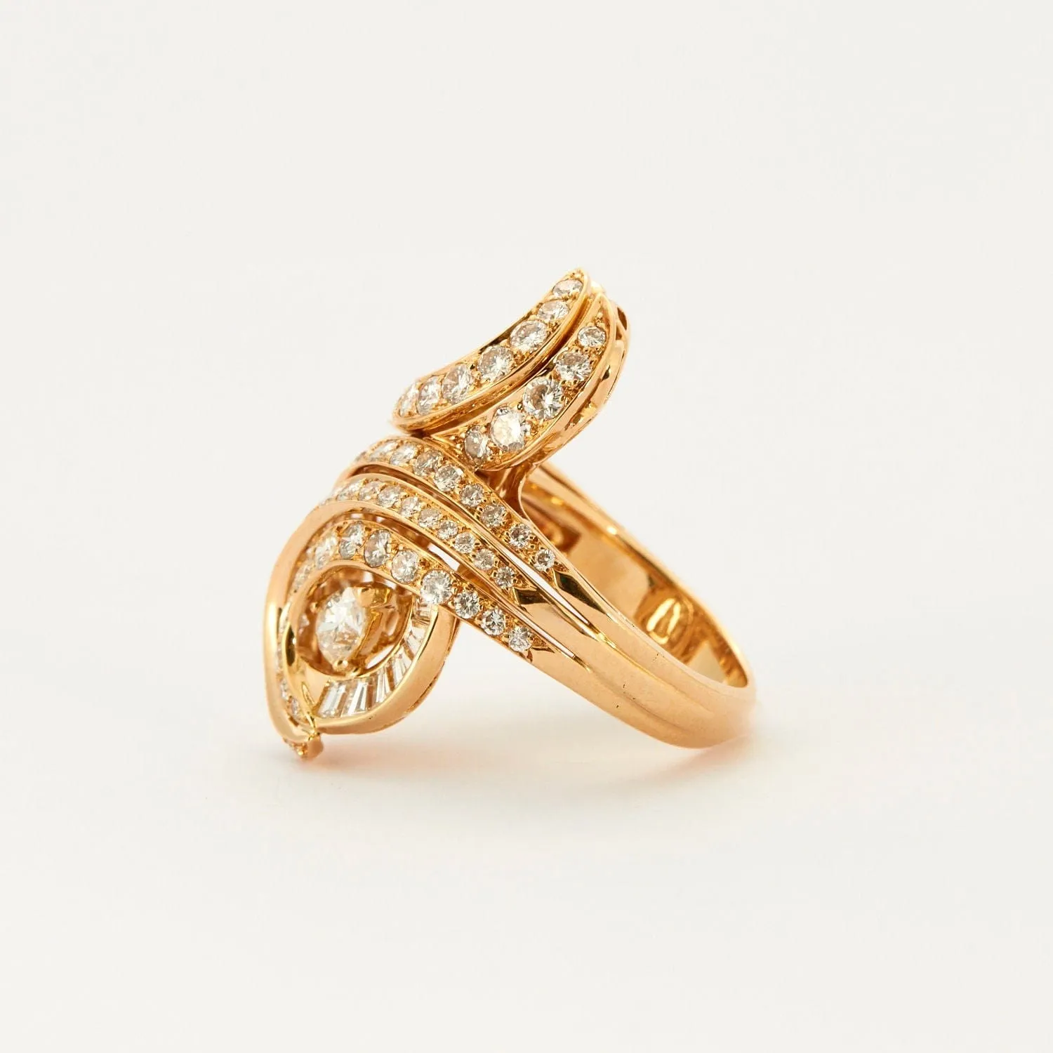 Bague or jaune Diamants sold by 58 Facettes product image thumbnail 4