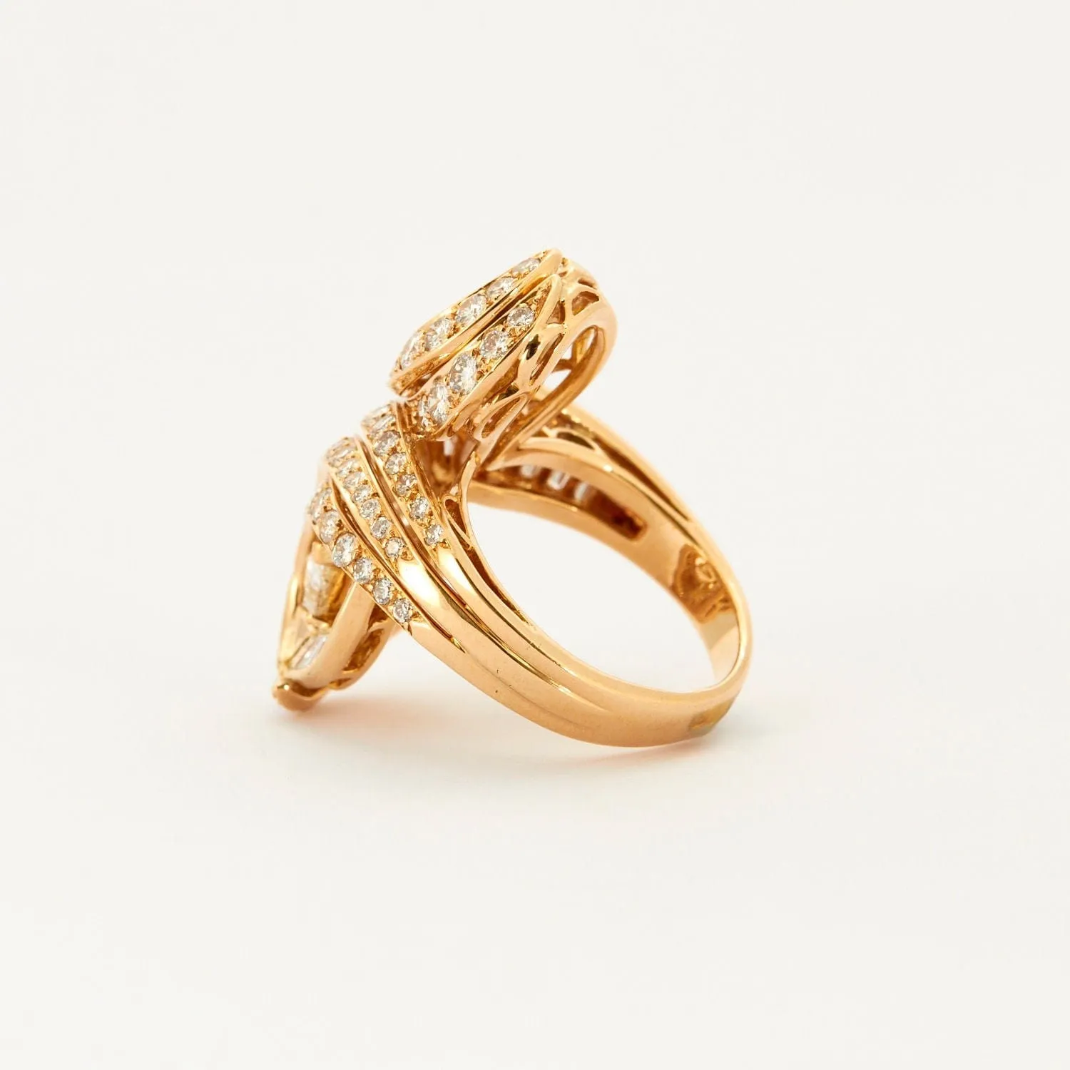 Bague or jaune Diamants sold by 58 Facettes product image thumbnail 5