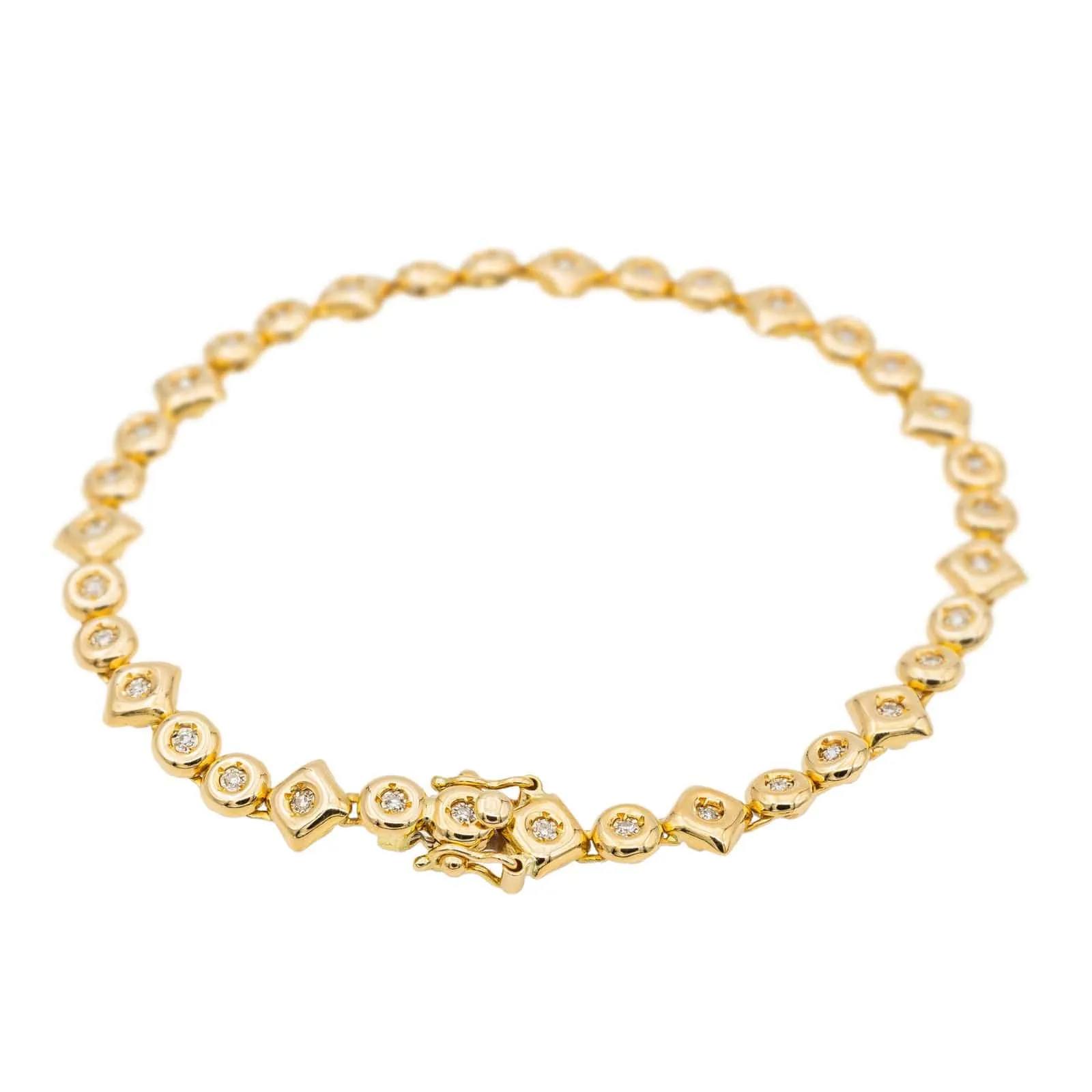 Bracelet Or jaune Diamant sold by 58 Facettes product image thumbnail 3