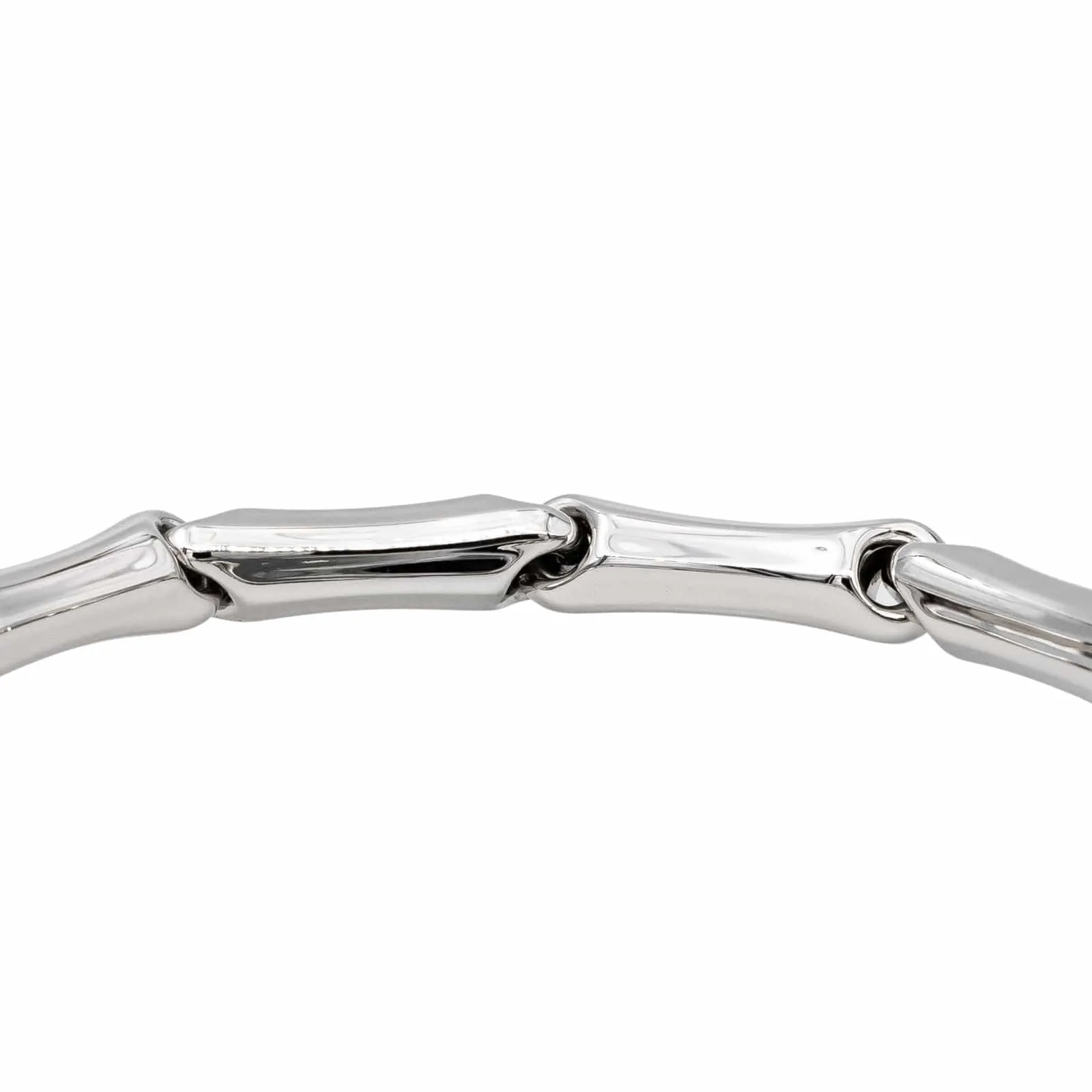 Chimento Bracelet Bamboo Or blanc sold by 58 Facettes product image thumbnail 5