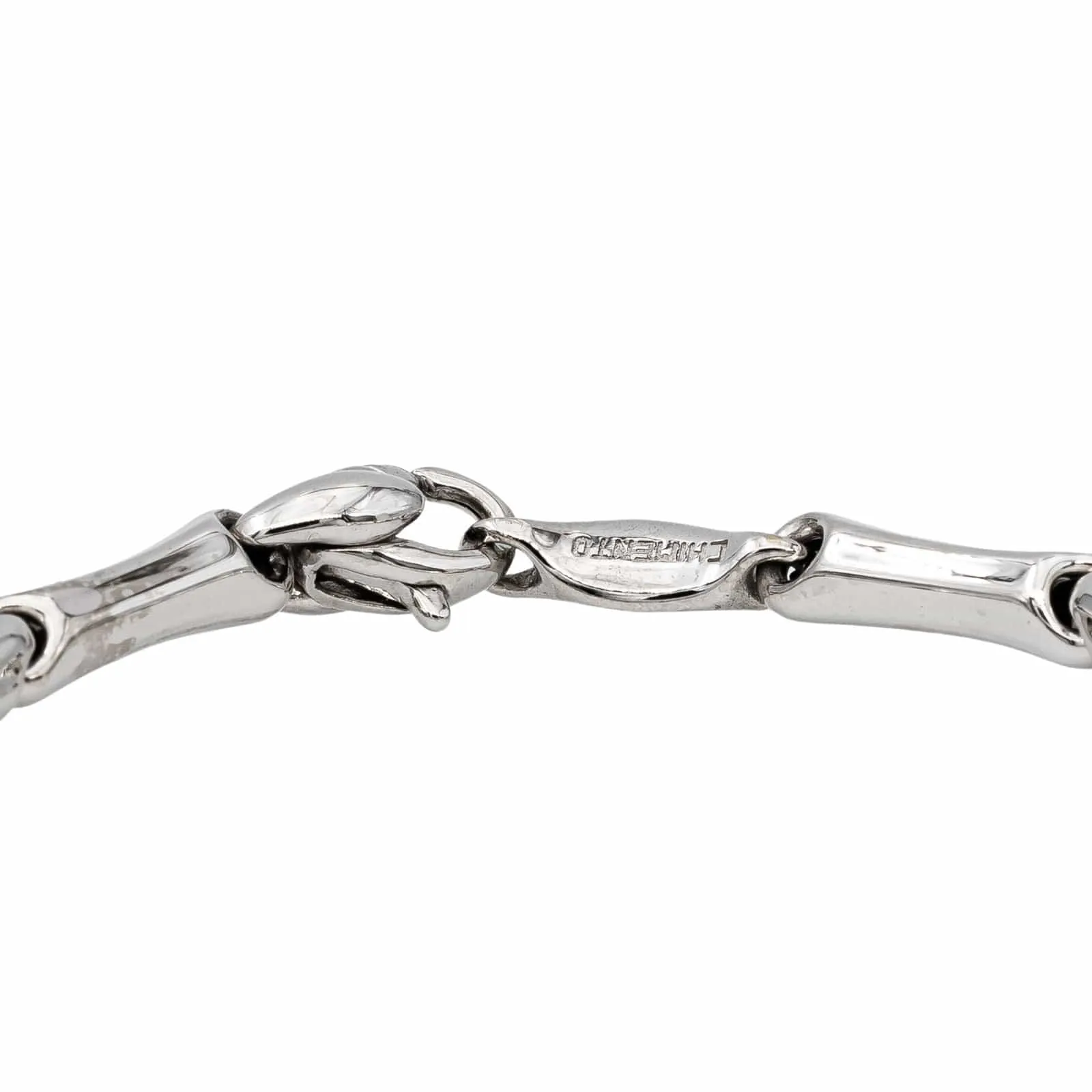 Chimento Bracelet Bamboo Or blanc sold by 58 Facettes product image thumbnail 3