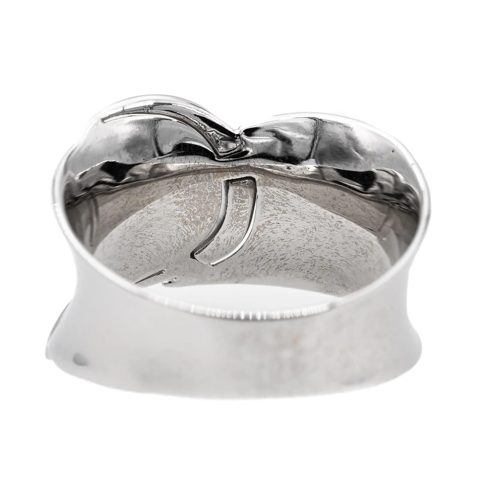 Bague Bandeau Or blanc Diamant sold by 58 Facettes product image thumbnail 4
