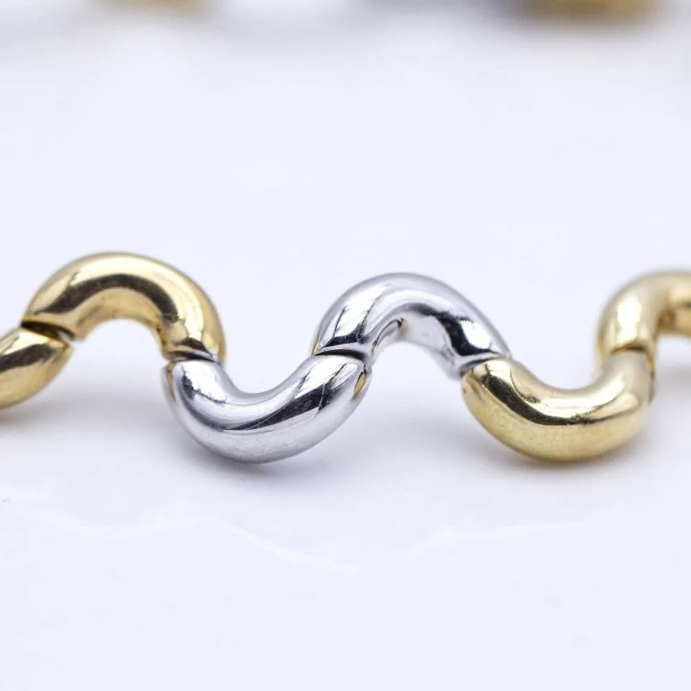 Bracelet Vagues 2 Ors sold by 58 Facettes product image thumbnail 3