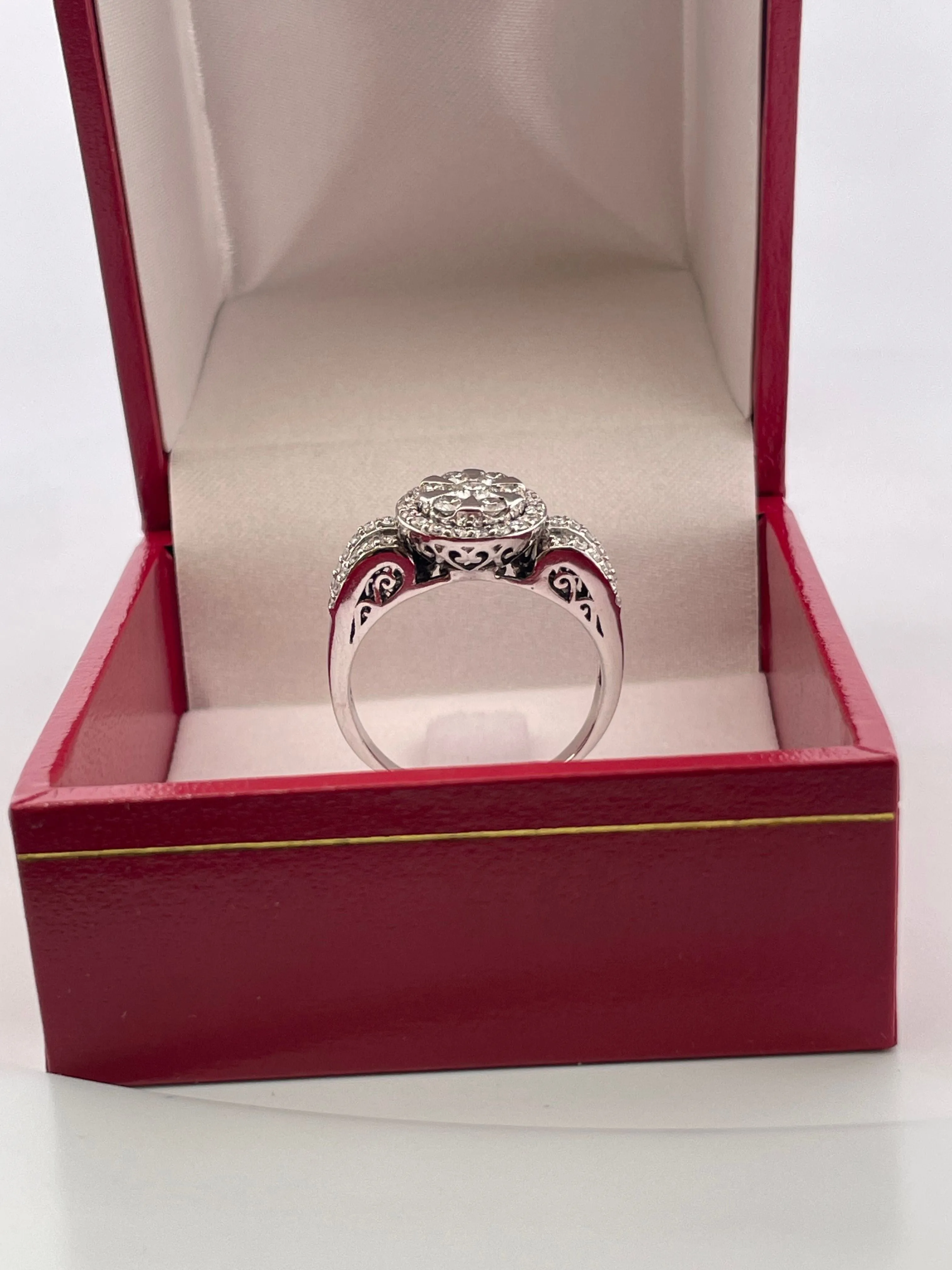 Bague Or blanc Diamants sold by 58 Facettes product image thumbnail 5