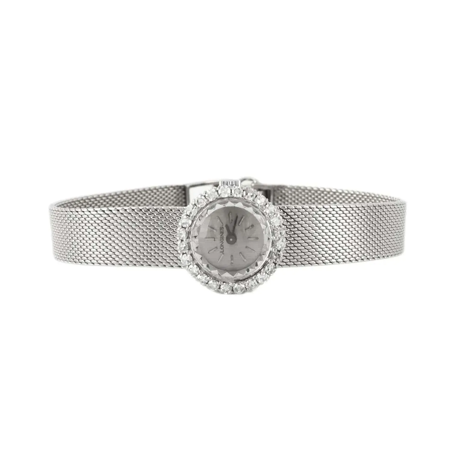 LONGINES - Montre Or Diamants sold by 58 Facettes