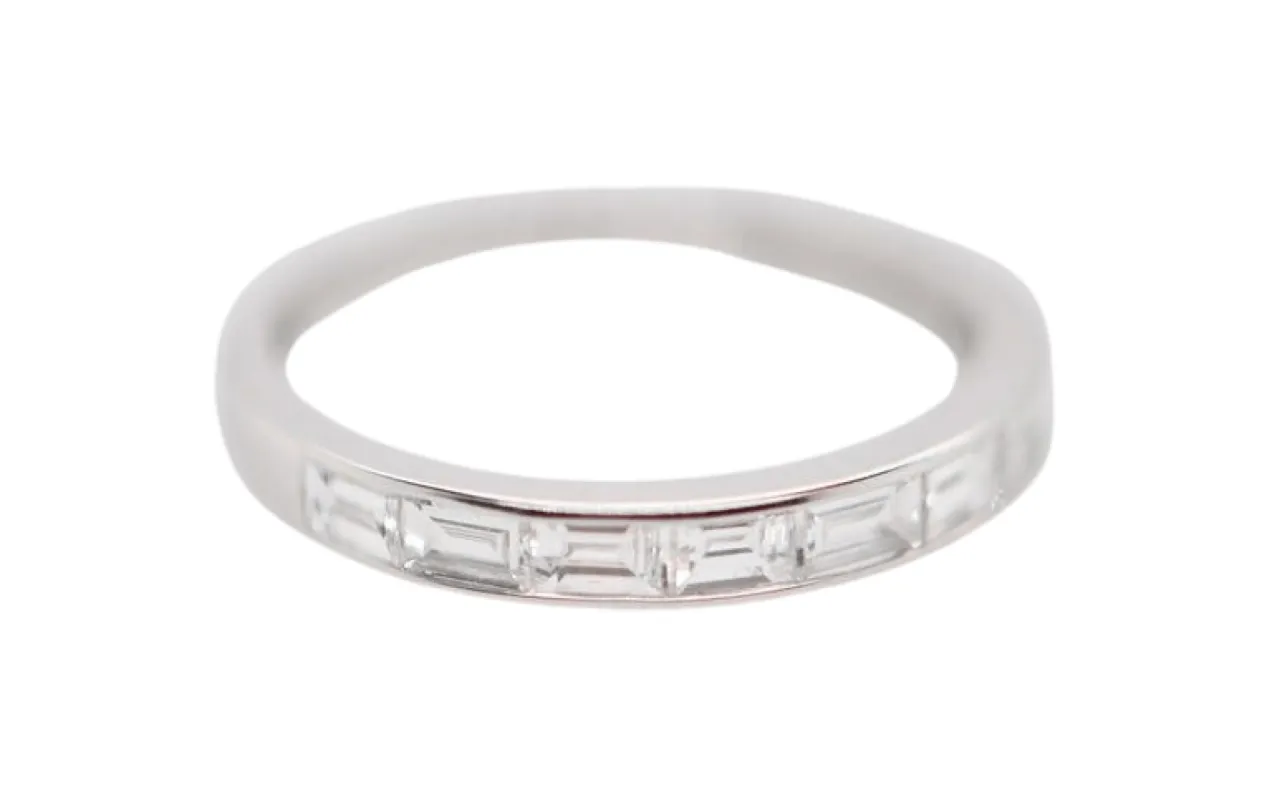 Bague Or blanc Diamant sold by 58 Facettes