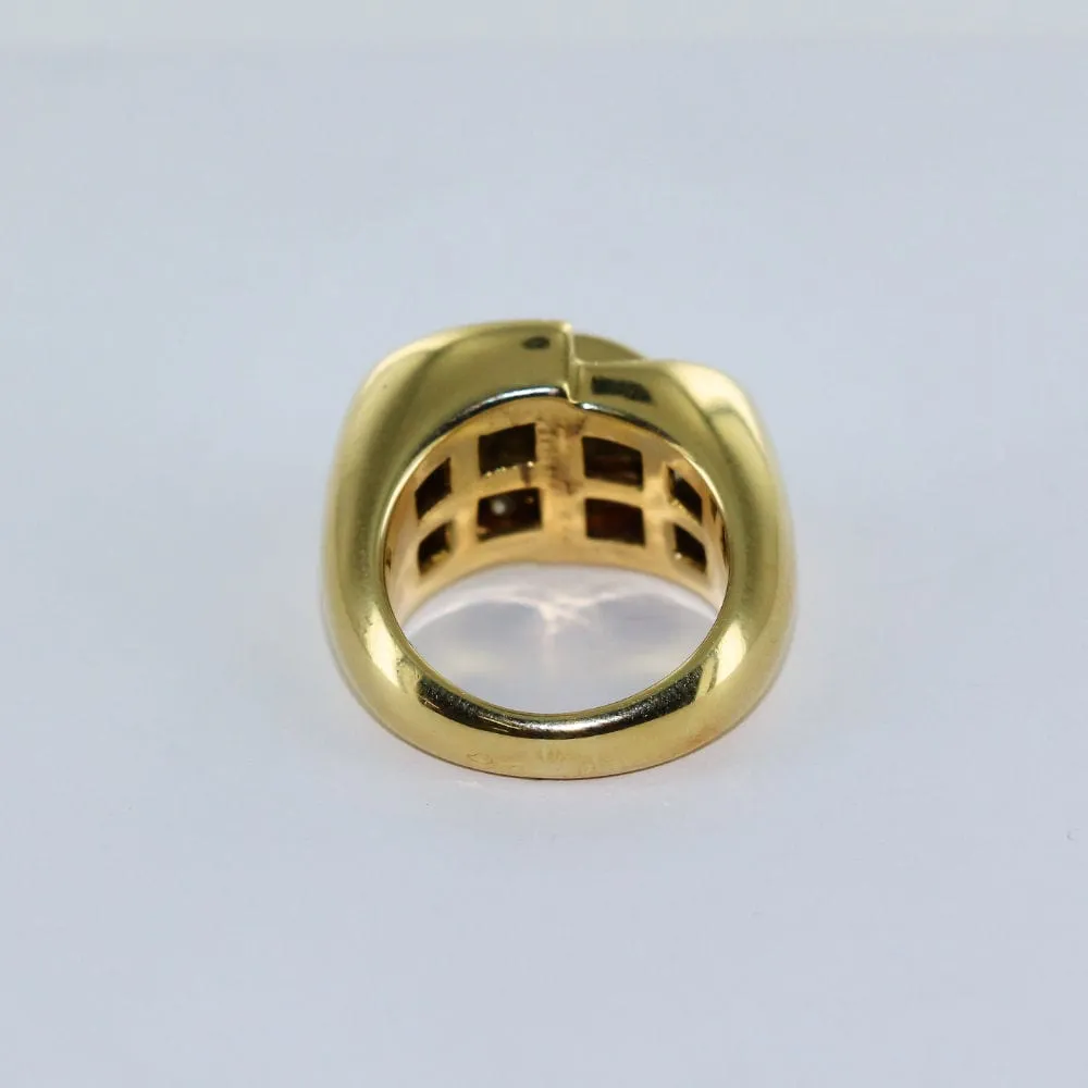Bague jonc or jaune et diamants sold by 58 Facettes product image thumbnail 4