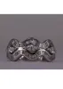 Bague Waves Or blanc et Diamants sold by 58 Facettes